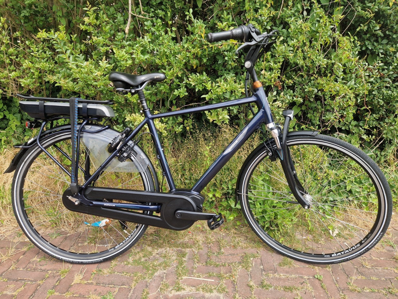 ELEKTRISCHE FIETS BATAVUS WAYZ(BOSCH MIDDEN MOTOR)WEINIG KM, Fietsen en Brommers, Fietsen | Heren | Herenfietsen, 53 tot 57 cm