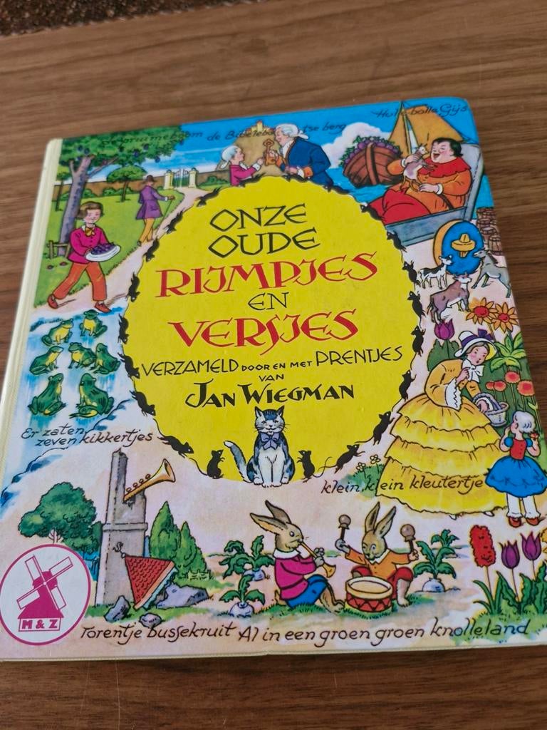 Onze Oude Rijmpjes en Versjes - Jan Wiegman, Boeken, Ophalen of Verzenden