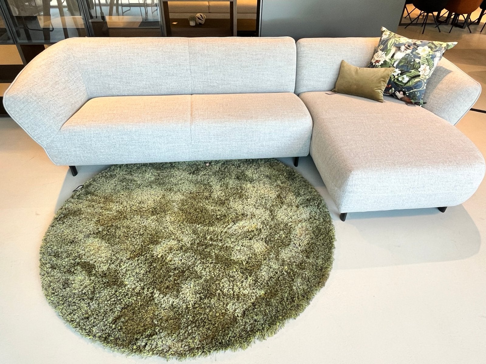 Pode turia bank, Huis en Inrichting, Ophalen, 125 cm of meer, Zo goed als nieuw, Stof