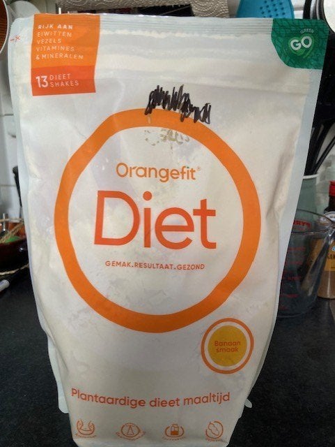 Orangefit Diet banaansmaak, Ophalen of Verzenden, Nieuw, Overige typen