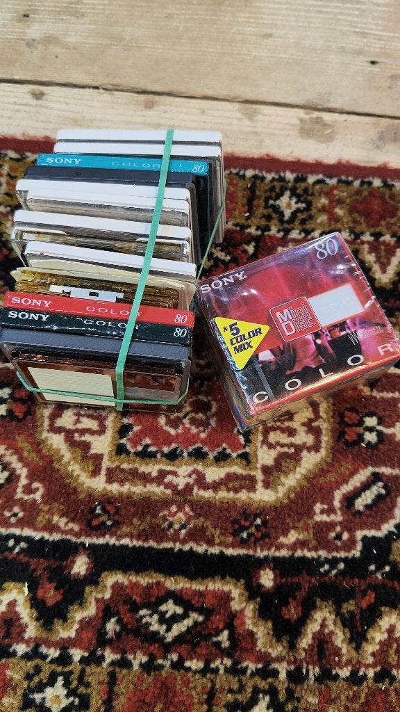 Sony MiniDisc partij 80 minuten, Ophalen of Verzenden, Overige typen