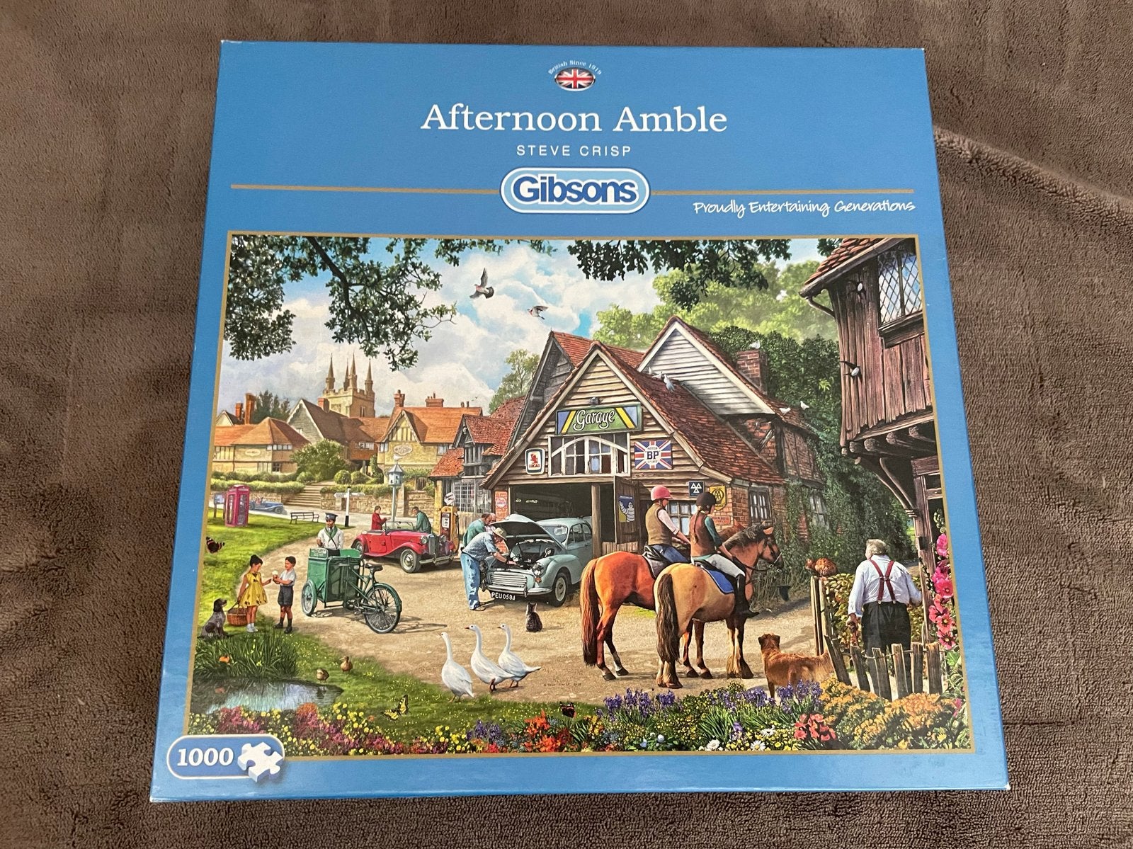Gibsons Afternoon Amble Legpuzzel 1000 stukjes, Ophalen of Verzenden, 500 t/m 1500 stukjes, Zo goed als nieuw, Legpuzzel