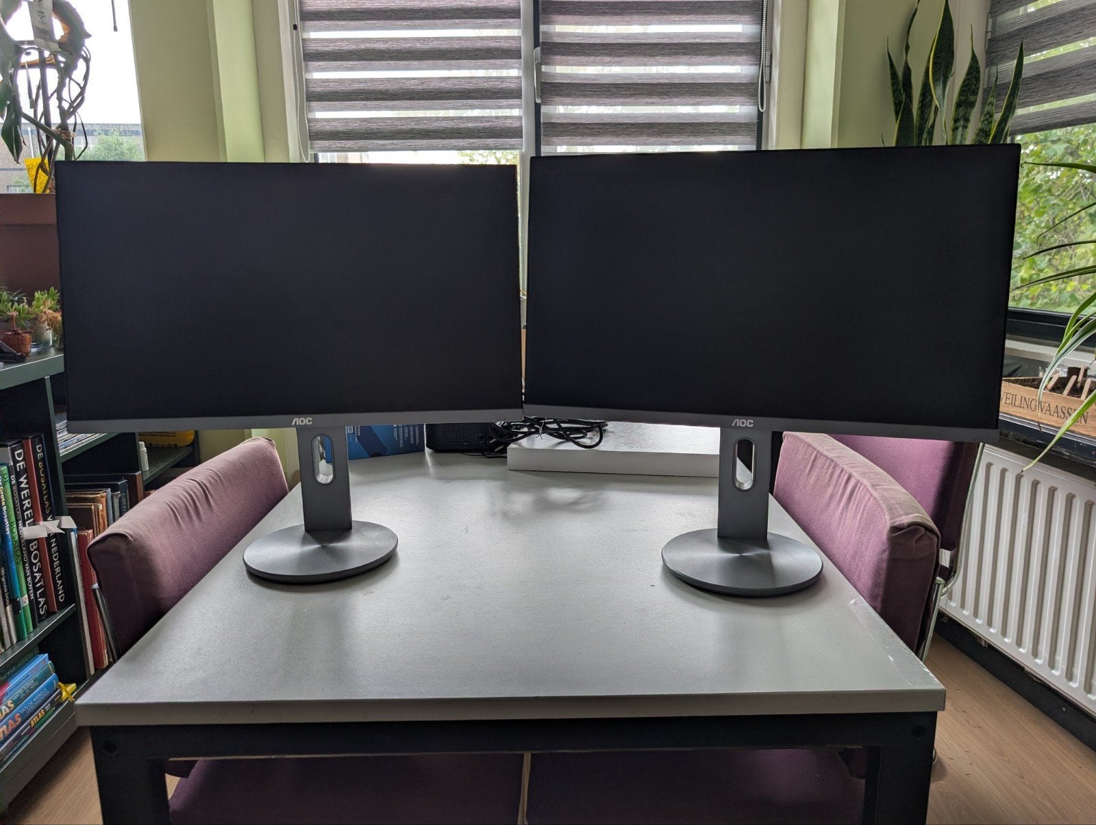2x AOC 24 inch monitoren (I2490PXQU), Computers en Software, Monitoren, Ophalen, Gebruikt, IPS, HDMI