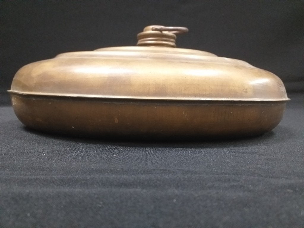 Antiek - koperen bed kruik, Ophalen of Verzenden, Koper