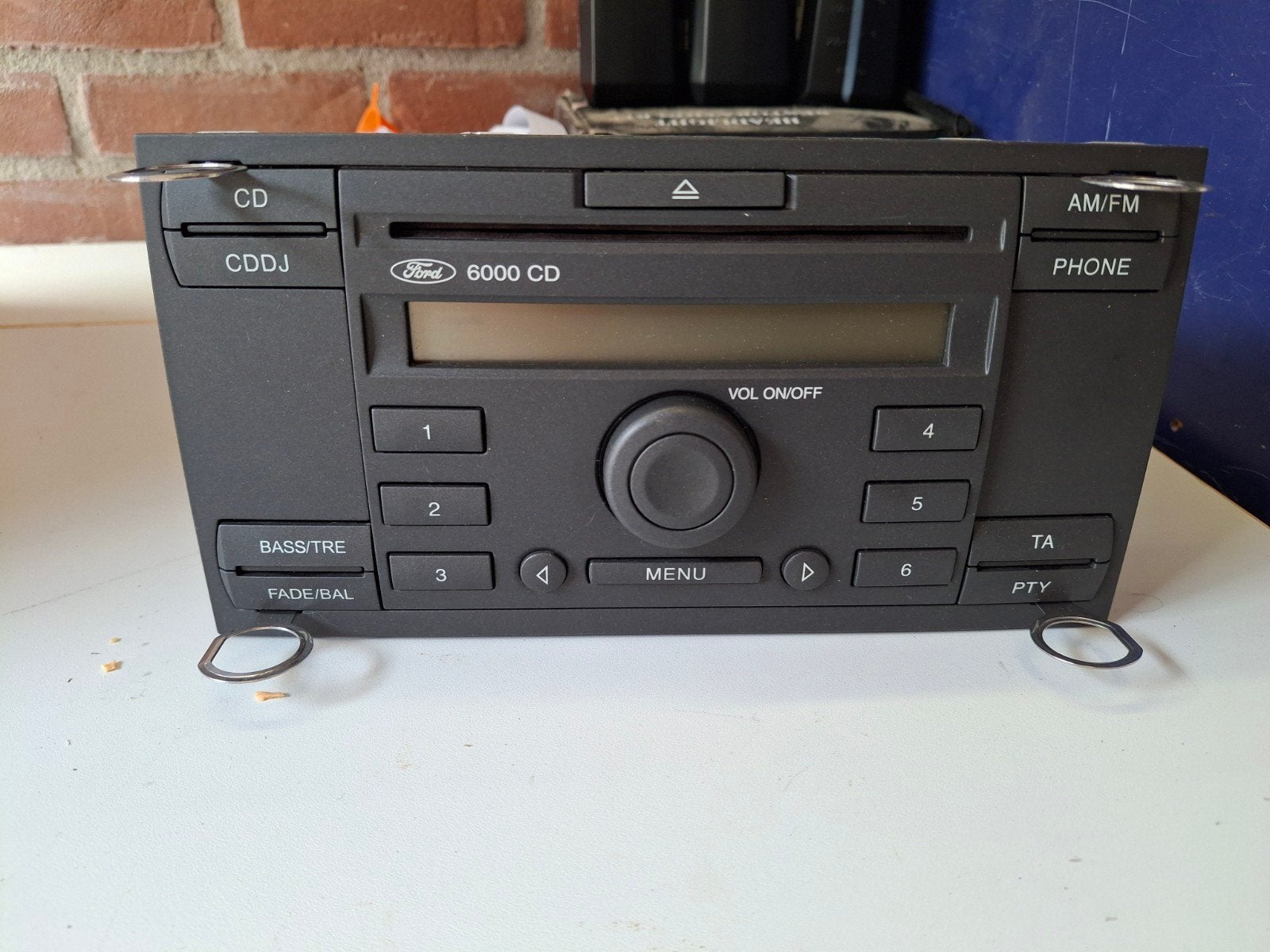 Ford 6000 CD Autoradio - CD/AM/FM/PHONE, Ophalen of Verzenden, Gebruikt