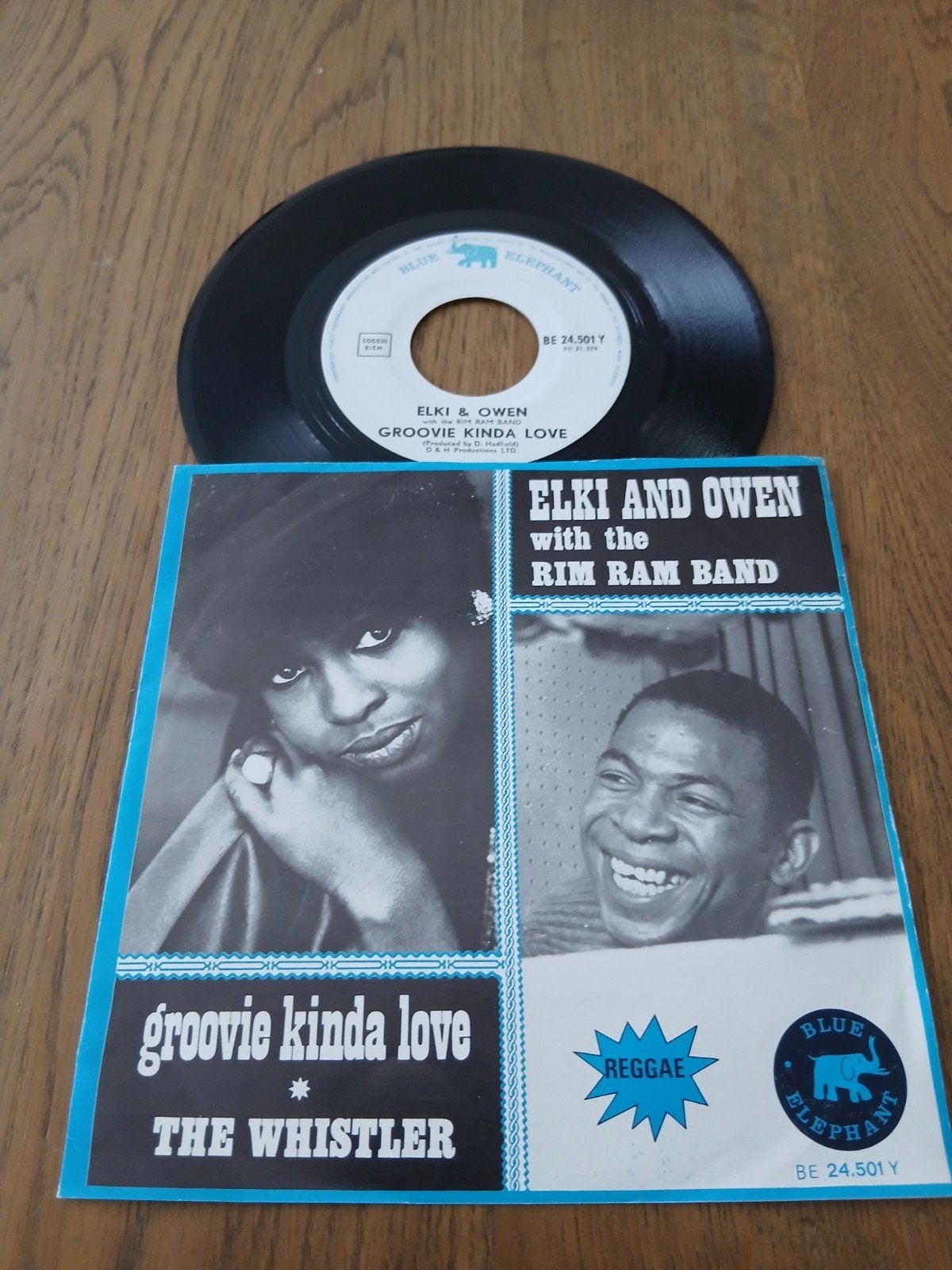VINYL SINGLE      ELKI AND OWEN  1970, Ophalen of Verzenden, Zo goed als nieuw, Reggae en Ska