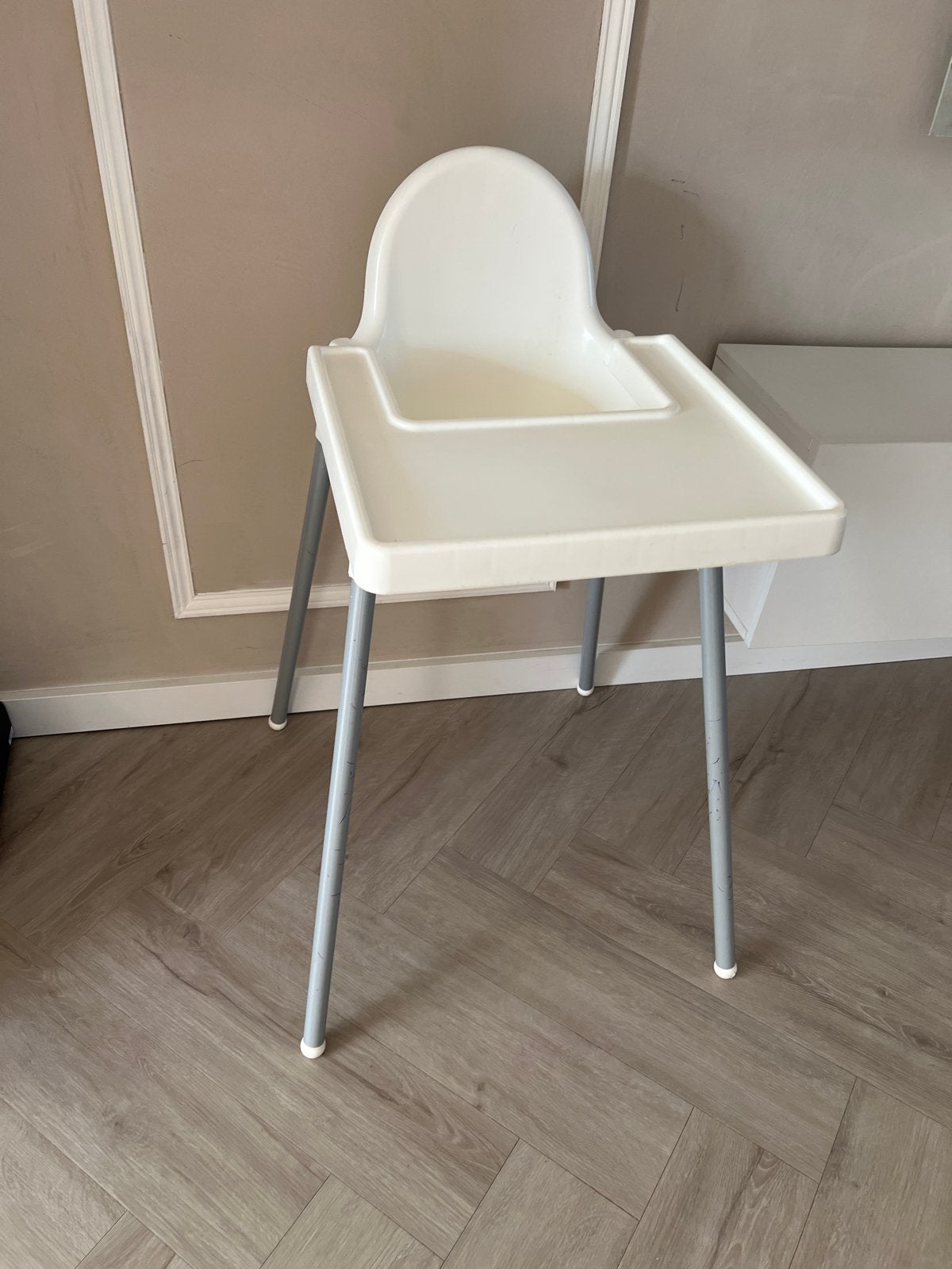 IKEA Antilop kinderstoel met eetblad, Gebruikt, Ikea, Overige typen, Ophalen of Verzenden