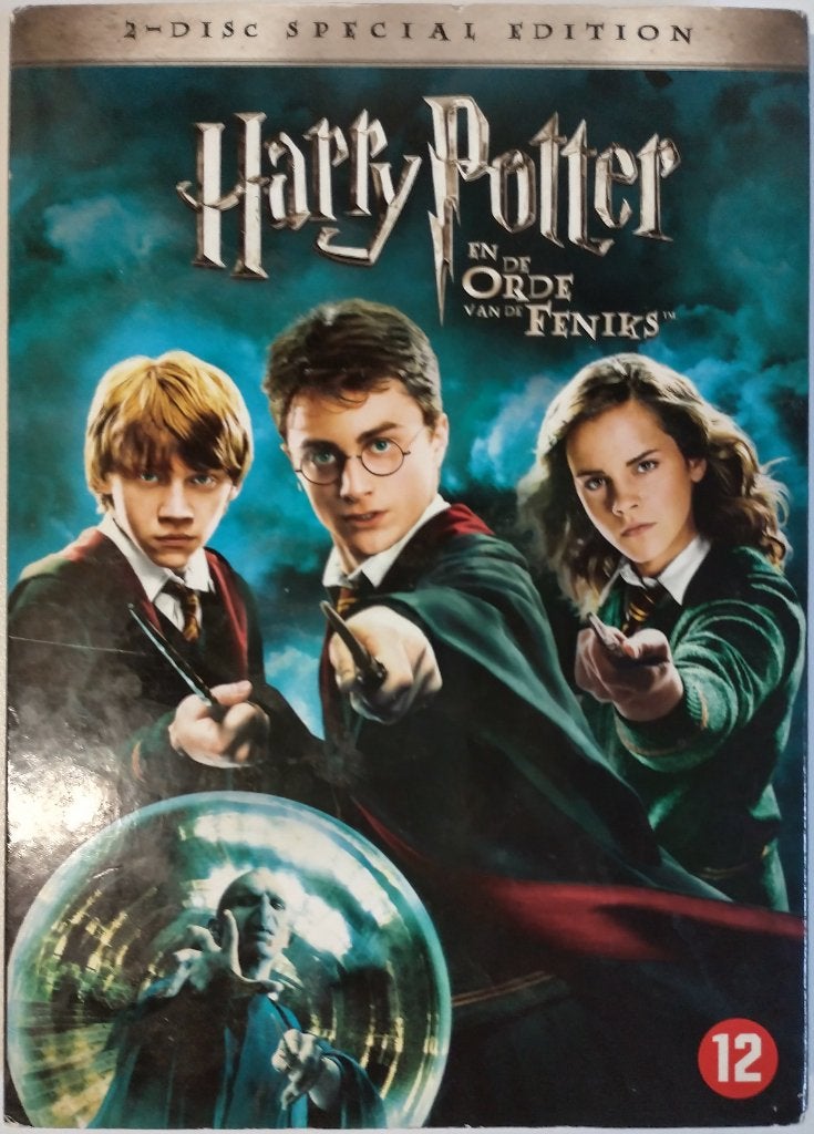 GRATIS ALLEEN SLEEVE!!! DVD Harry Potter 5 (Orde vd Feniks), Alle leeftijden, Ophalen, Gebruikt