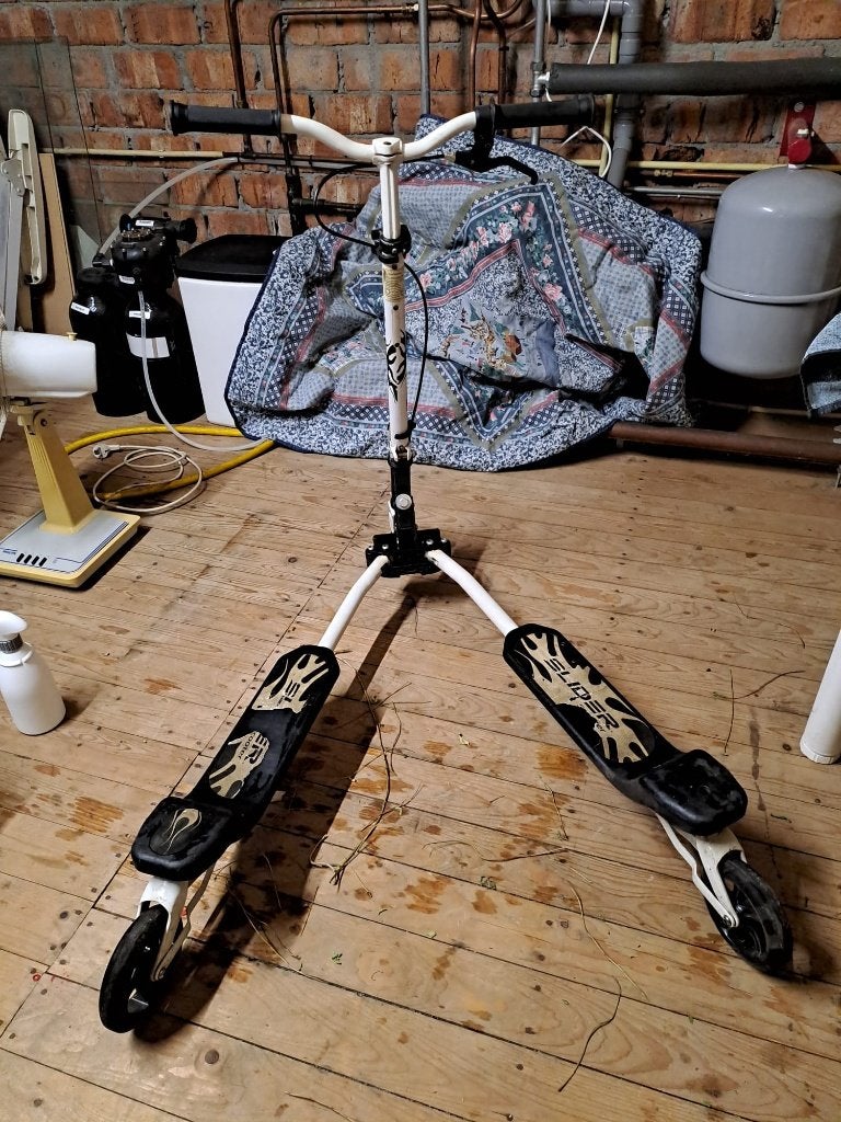slider scooter - buitenspeelgoed - soort spacescooter, Ophalen, Gebruikt
