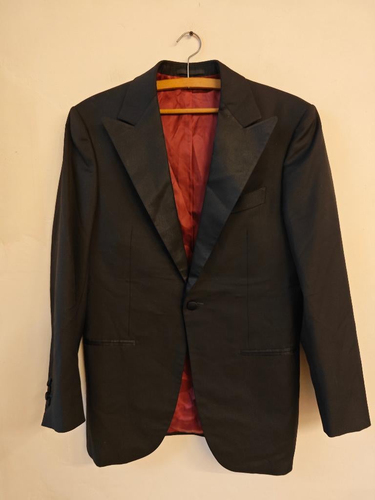 Colbert Suitsupply, Kleding | Heren, Kostuums en Colberts, Ophalen of Verzenden, Zo goed als nieuw, Maat 46 (S) of kleiner, Zwart