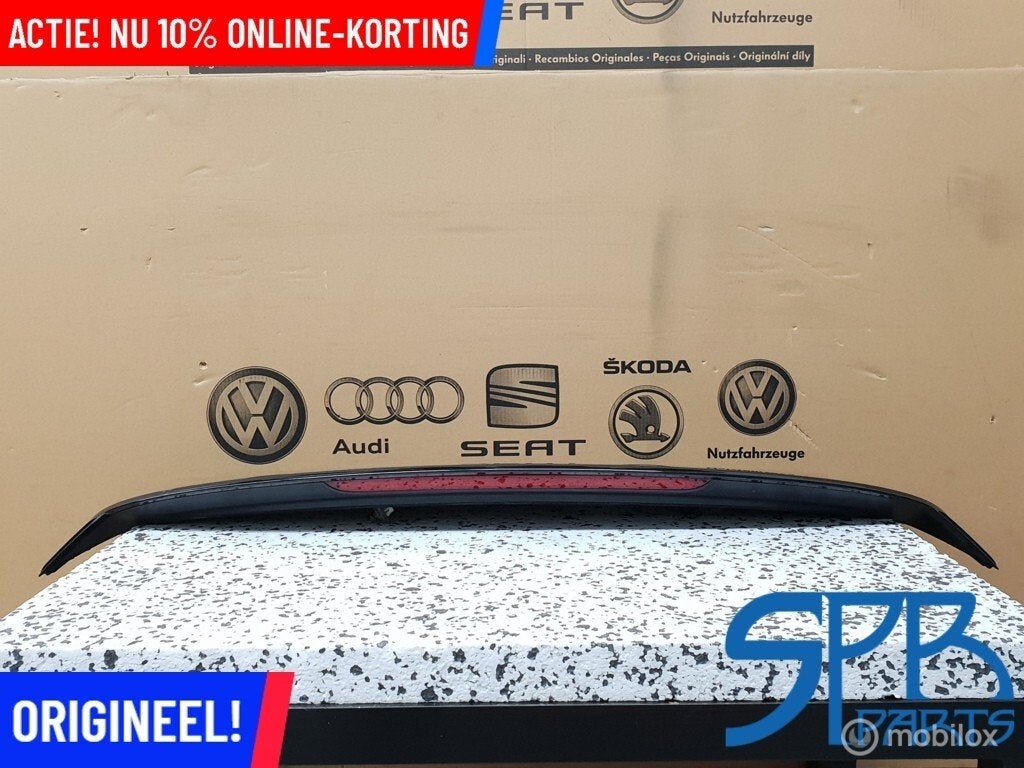 Achterklepspoiler LZ9Y A3 8V Sportback SPOILER ACHTERKLEP, Audi, Gebruikt, Audi, Ophalen of Verzenden