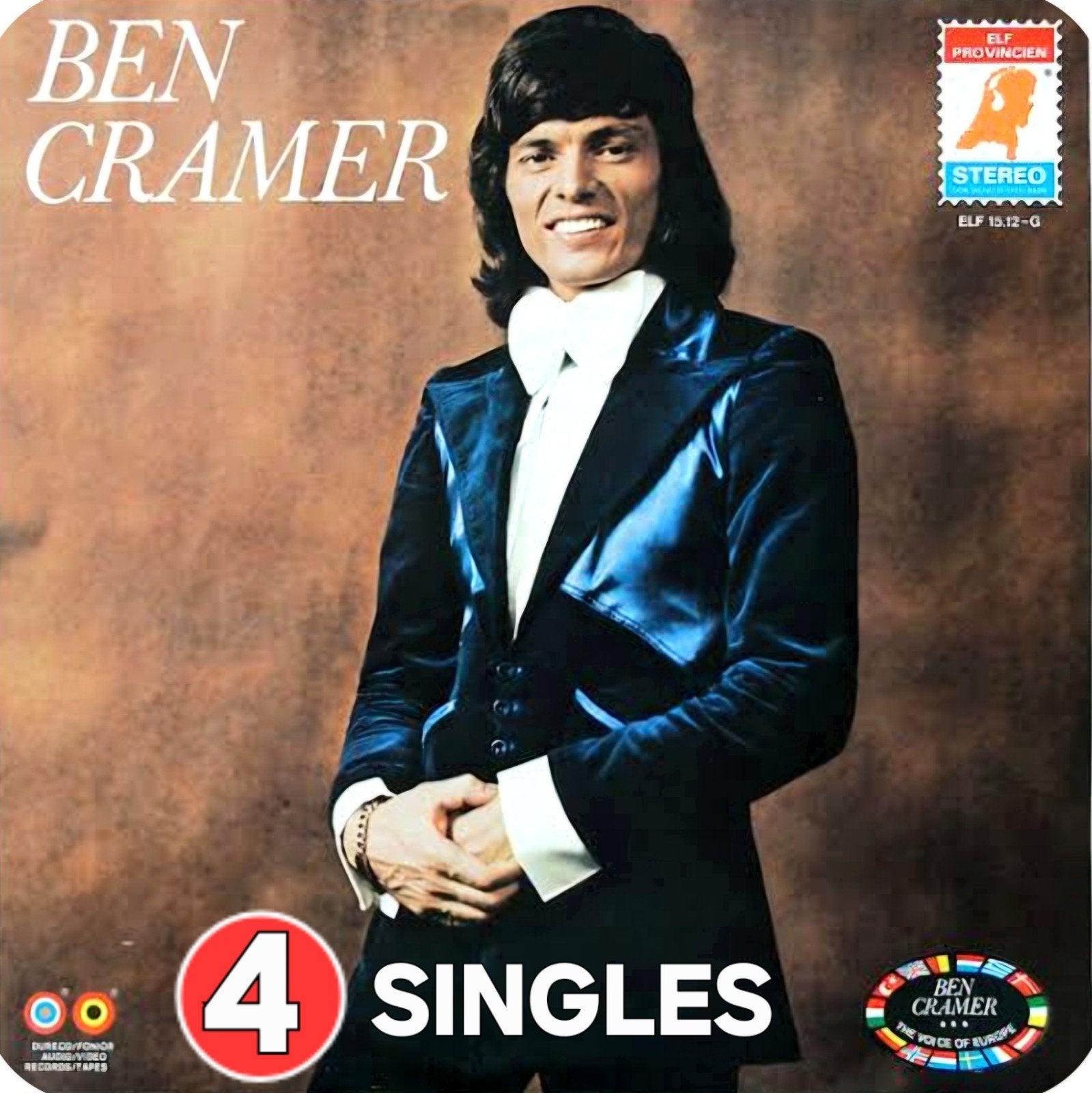 4X  7"/SINGLES  BEN CRAMER (b)  Bieden vanaf € 2,00, Ophalen of Verzenden, Gebruikt, Pop
