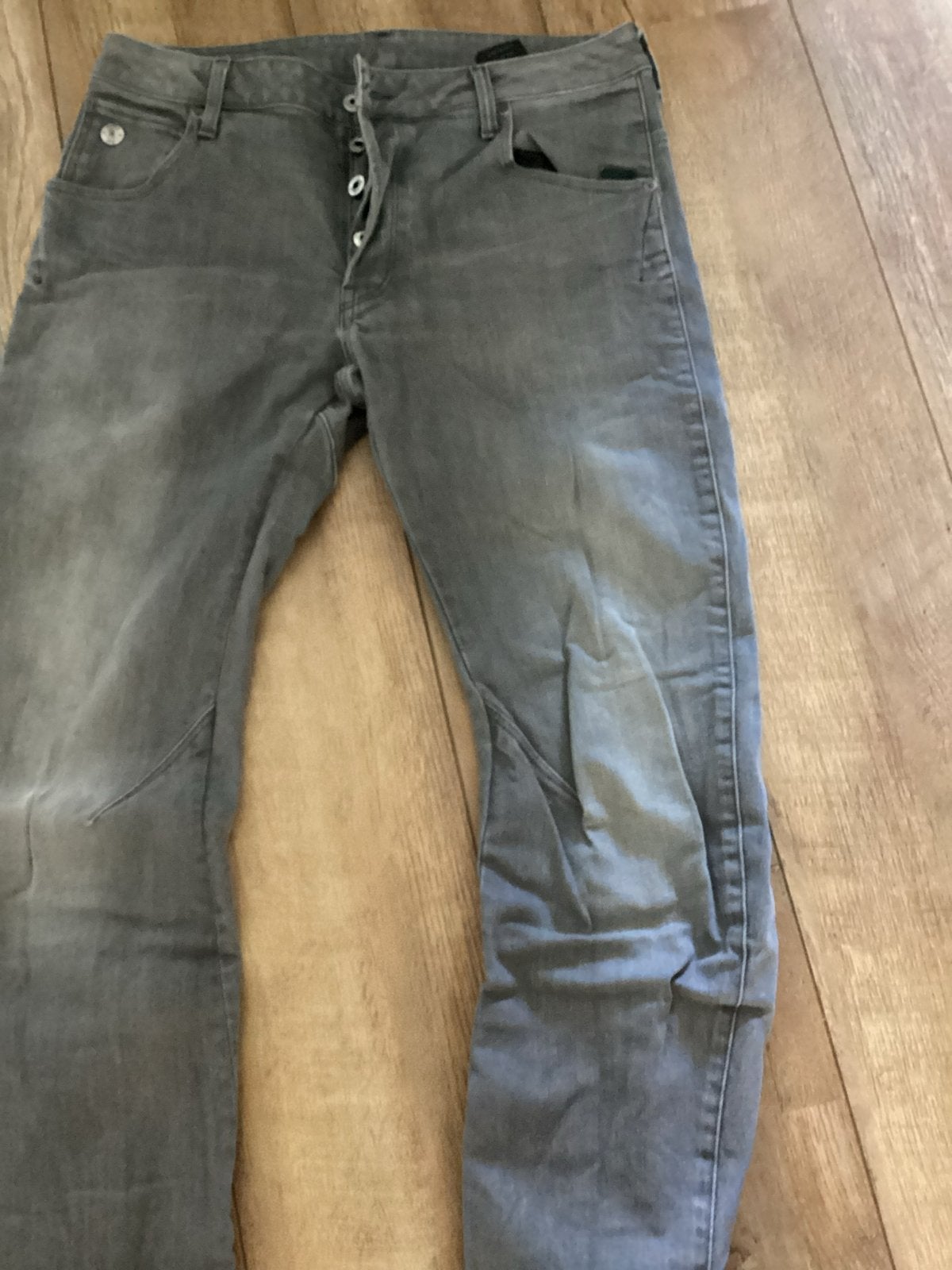 G-Star RAW Arc 3D Slim Jeans - Grijs - W31 L32, Ophalen of Verzenden, Gedragen, Grijs, W32 (confectie 46) of kleiner