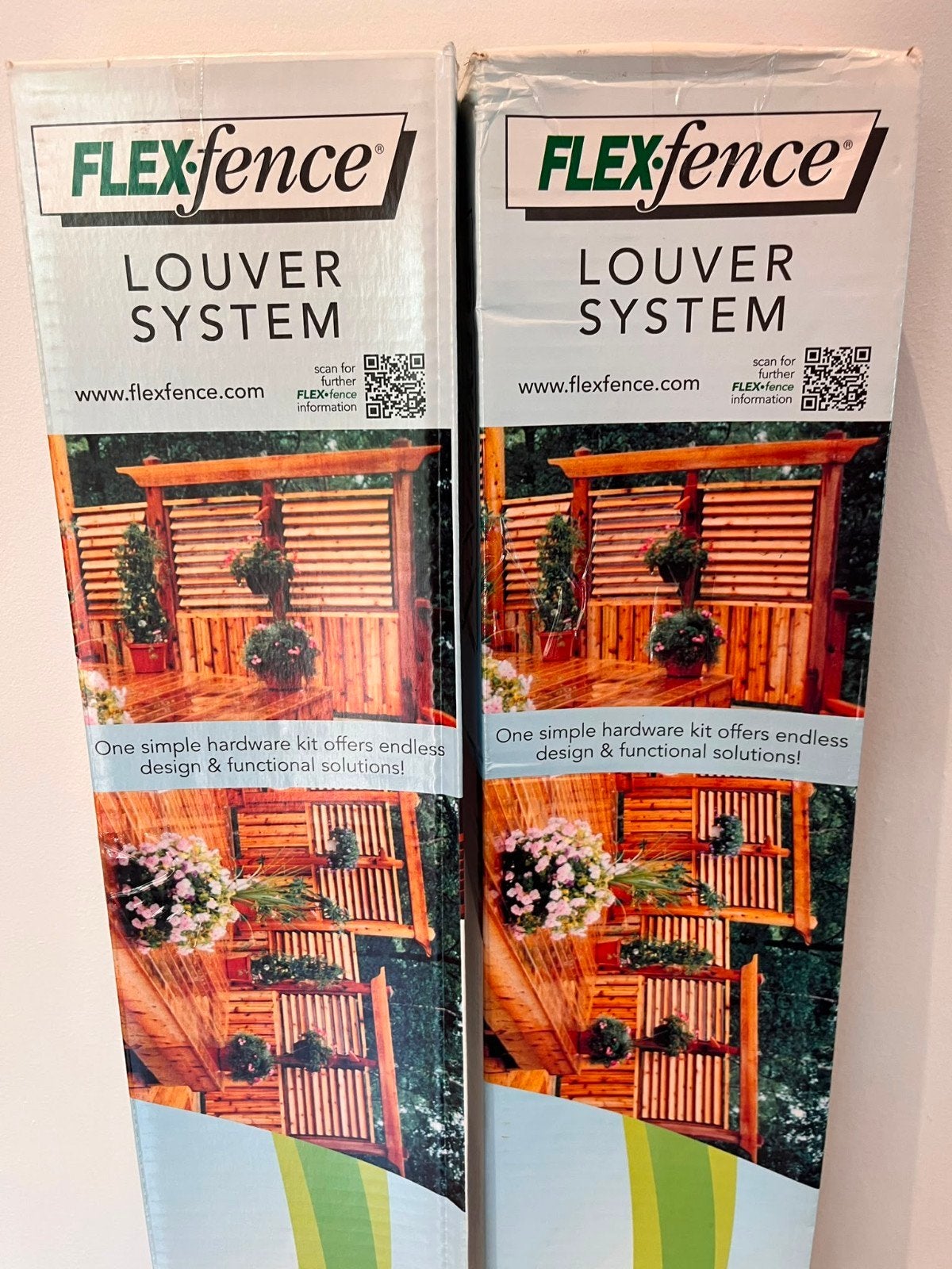 FlexFence Louver System - 2 stuks voor maar 40 euro, Ophalen, Minder dan 3 meter, Nieuw, Minder dan 1 meter