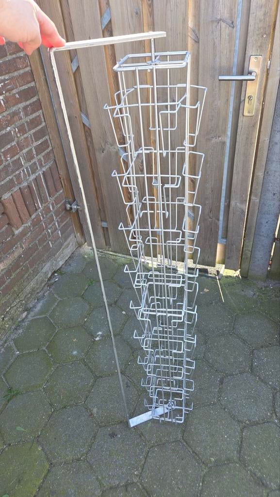 Kaarten display met ophangbeugel, Diversen, Wenskaarten, Ophalen, Zo goed als nieuw