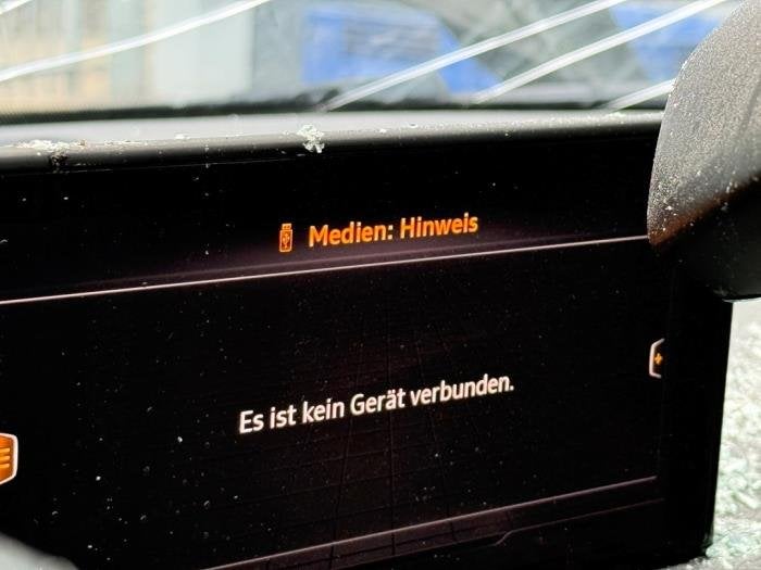 Navigatie Display van een Audi Q2, Gebruikt, -, -, -