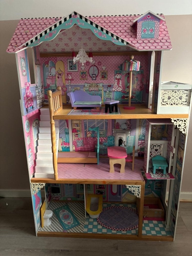 Poppenhuis, Kinderen en Baby's, Speelgoed | Poppenhuizen, Ophalen, Zo goed als nieuw, Poppenhuis