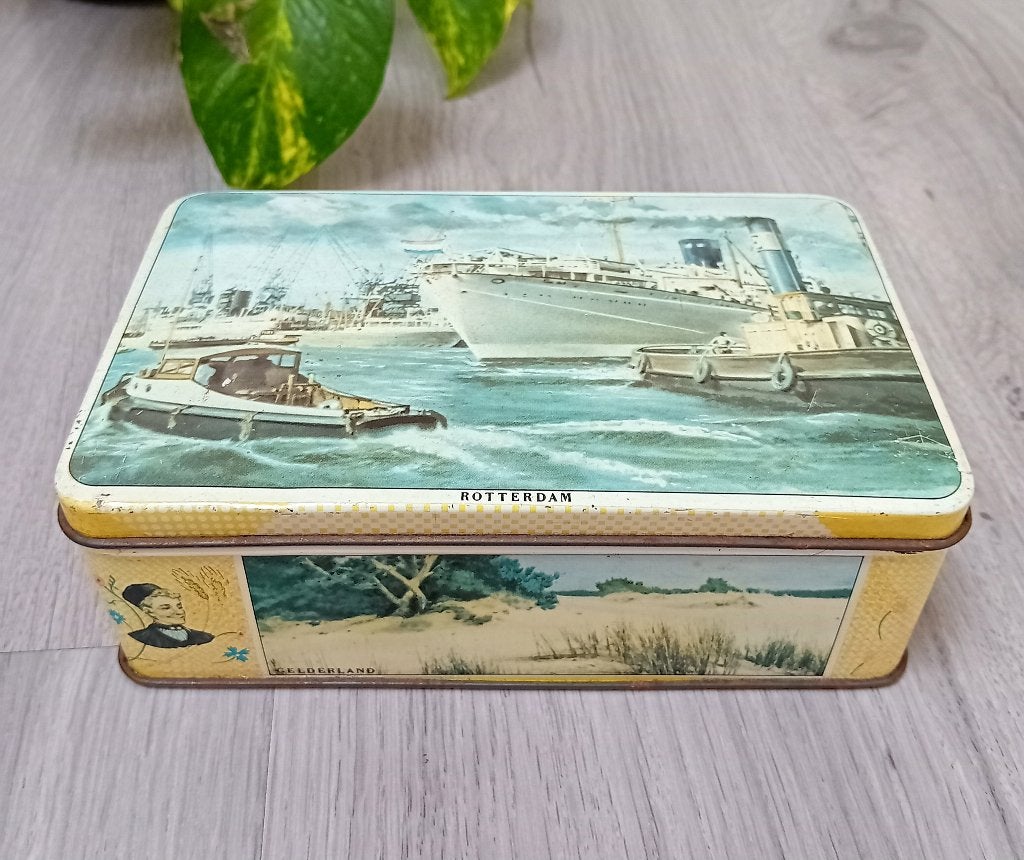 de bruin koek blik, rotterdam, nr 1, Verzenden, Gebruikt, Overige