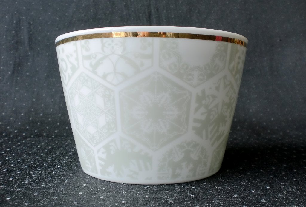 Marcel Wanders Bijenkorf 2008 - Wit porseleinen Schaal / kom, Wit, Gemerkt, Ophalen of Verzenden, 11 cm