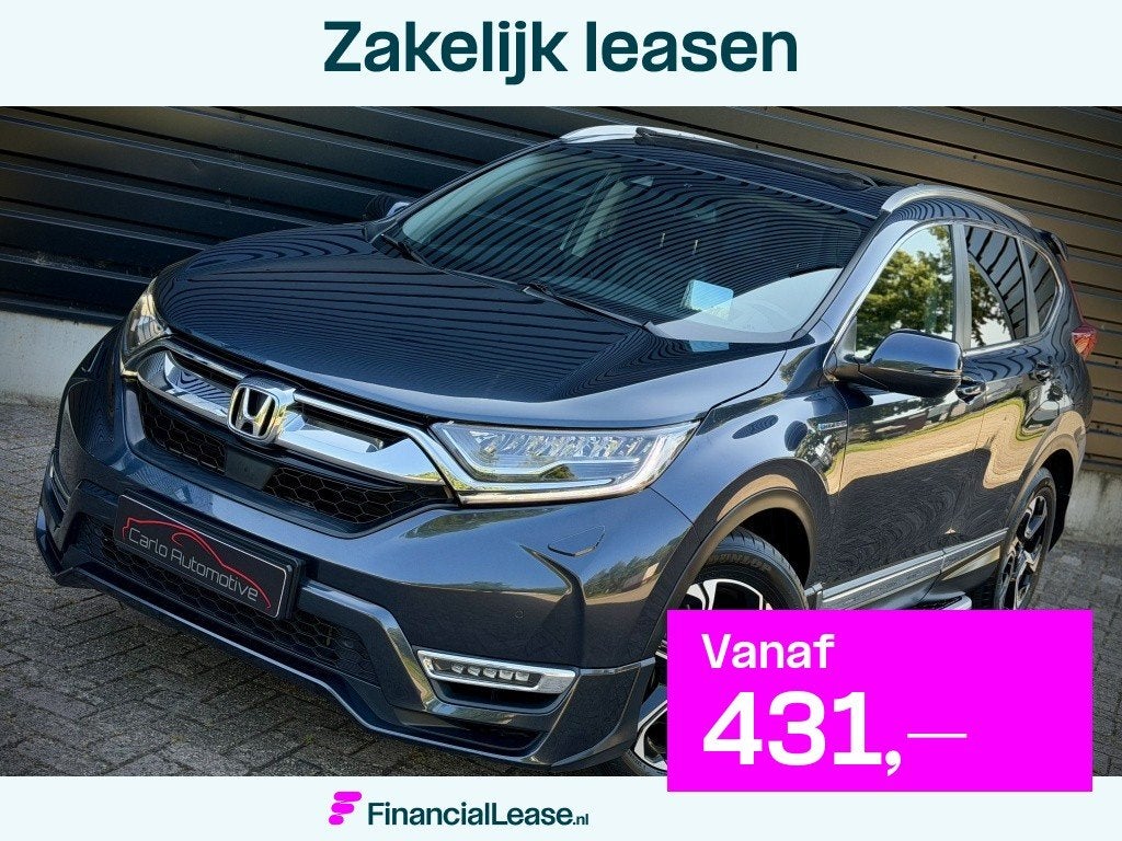 Honda CR-V 2.0 Hybrid AWD EXECUTIVE PANO|HUD|ACC|LANE|CAMERA, Automaat, Blauw, Bedrijf, Vierwielaandrijving