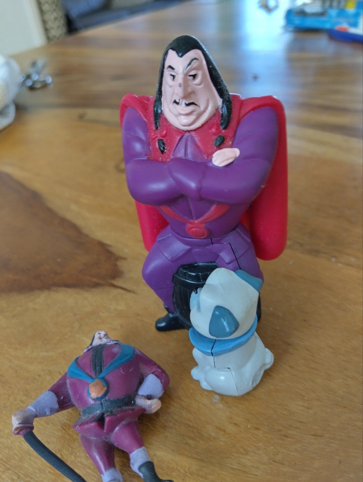 Disney Pocahontas Governor Ratcliffe en Percy figuur, Ophalen of Verzenden, Gebruikt
