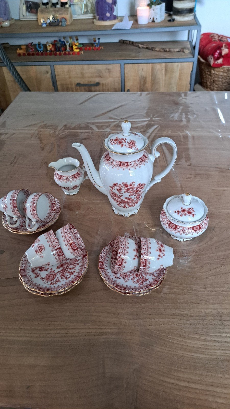 Vintage Koffie-/Theeservies - Seltmann Porselein W. Germany, Ophalen of Verzenden