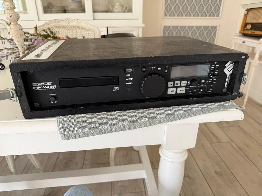 Reloop RMP-1660 USB Professionele CD/MP3/USB Speler, Ophalen, Gebruikt, Overige merken