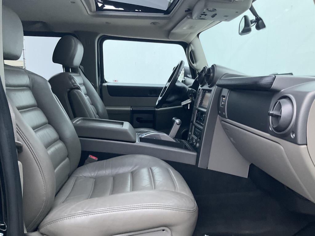 Hummer H2 6.0 V8 Perfect mooi origineel Voll.Onderhoud Young, Automaat, Gebruikt, 8 cilinders, Leder