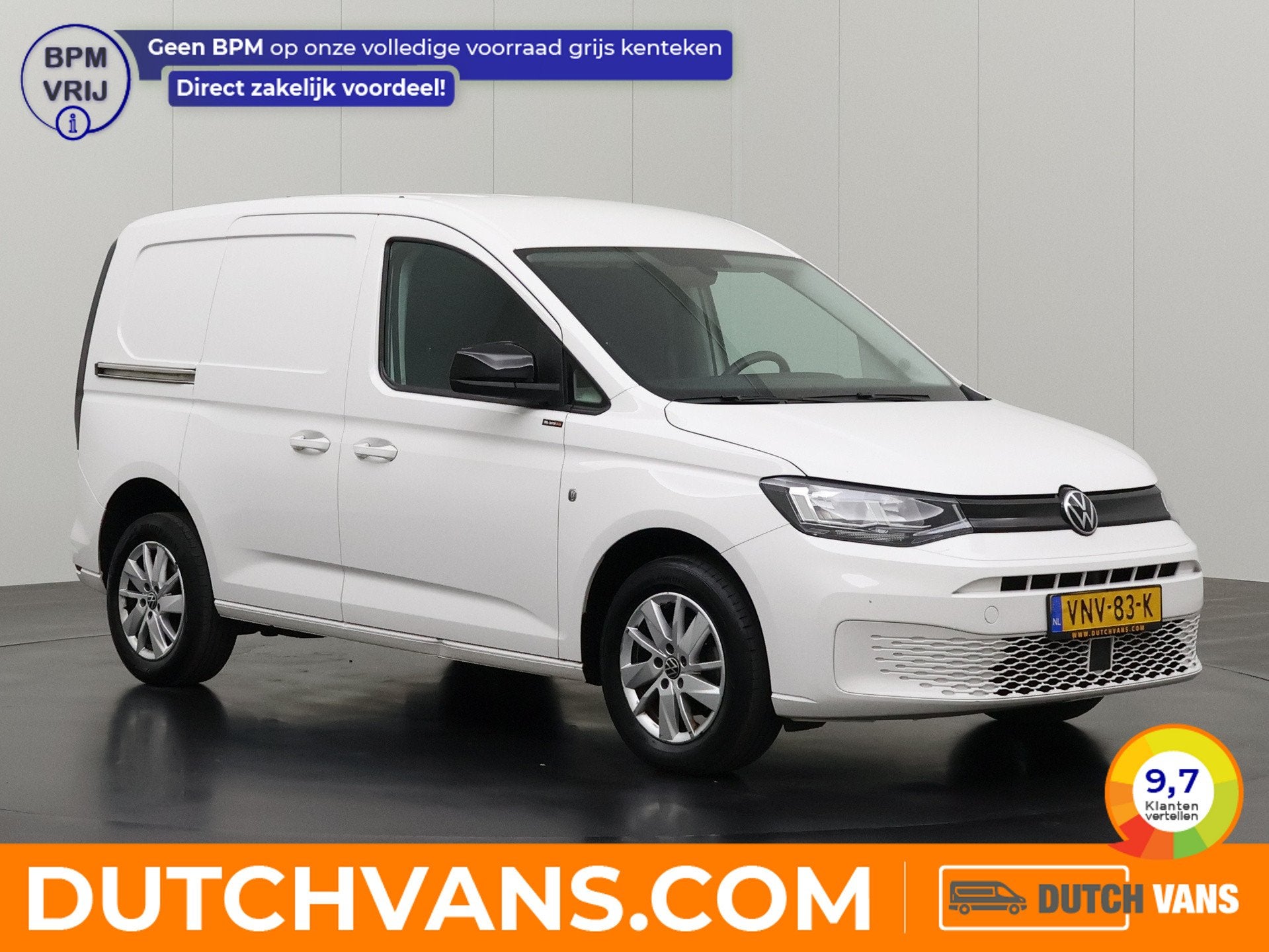 Volkswagen Caddy 2.0TDI Style | Navigatie | Airco | Cruise |, Voorwielaandrijving, Stof, Gebruikt, 4 cilinders