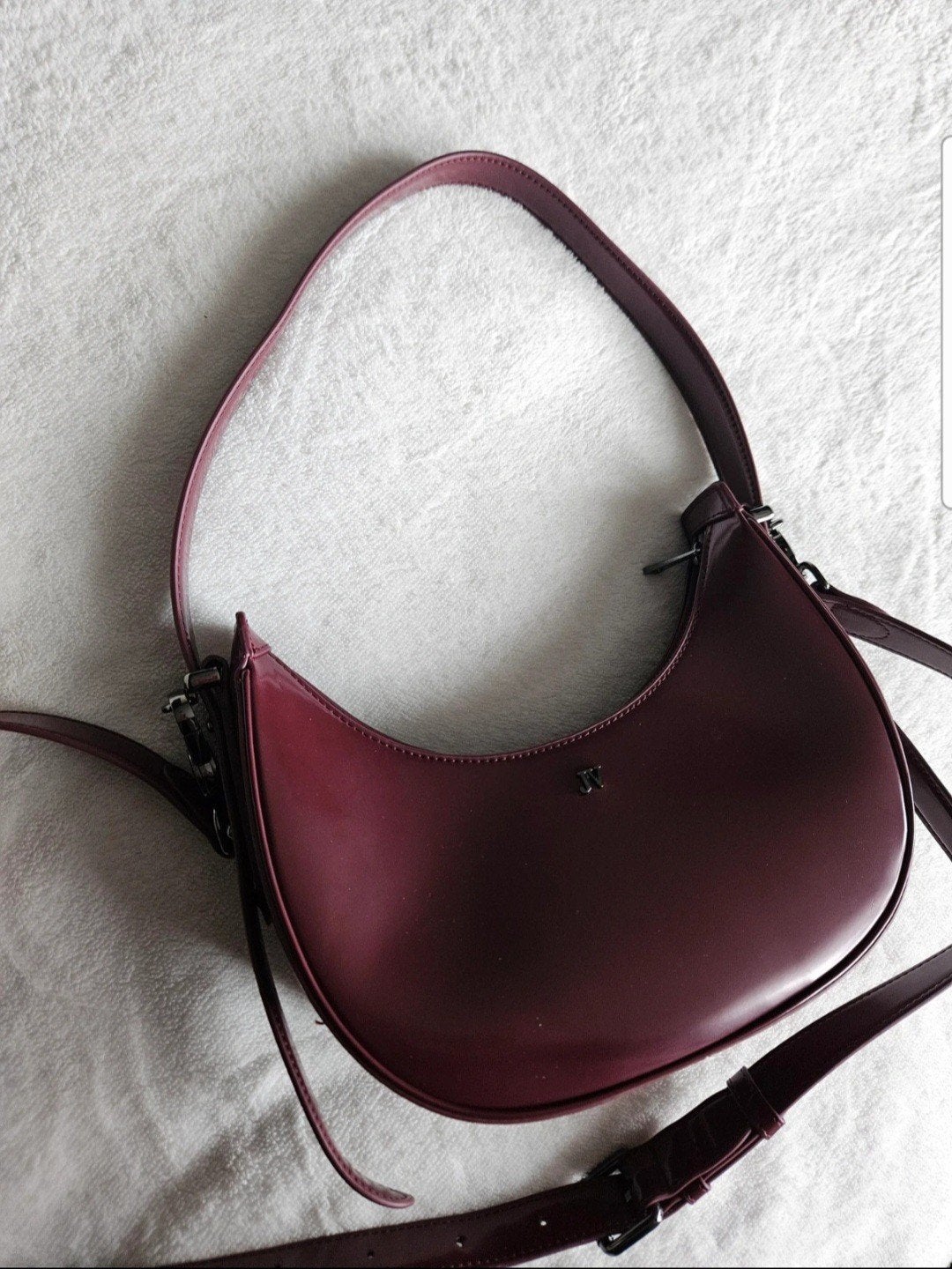 Josh V tas bordeaux rood, Sieraden, Tassen en Uiterlijk, Tassen | Damestassen, Ophalen of Verzenden, Zo goed als nieuw, Rood, Schoudertasje