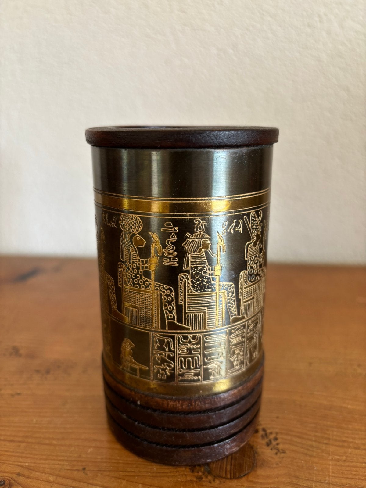 Cilindervaasje Egypte, Ophalen of Verzenden, Gebruikt