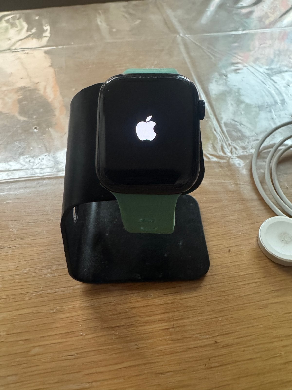 Apple Watch Series 7 45mm, Ophalen of Verzenden, Gebruikt, Zwart, IOS