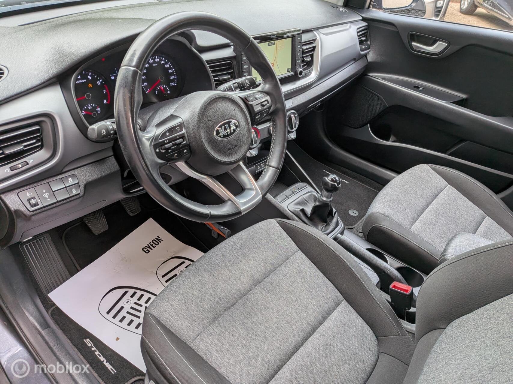 Kia Stonic 1.2 MPi CARPLAY|1E EIG|DEAL.ONH|ALL.S.BANDEN, Auto's, Kia, Voorwielaandrijving, 83 pk, 40 €/maand, Euro 6