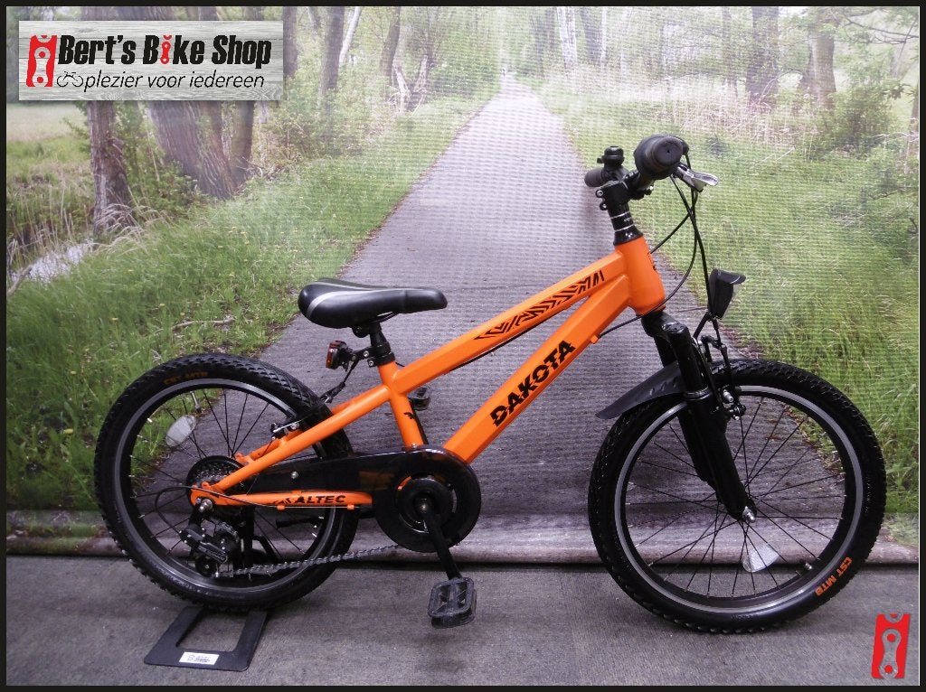 nette en stoere jongensfiets/mtb 20 inch 7 versn., Ophalen, Altec, Gebruikt, Velgrem
