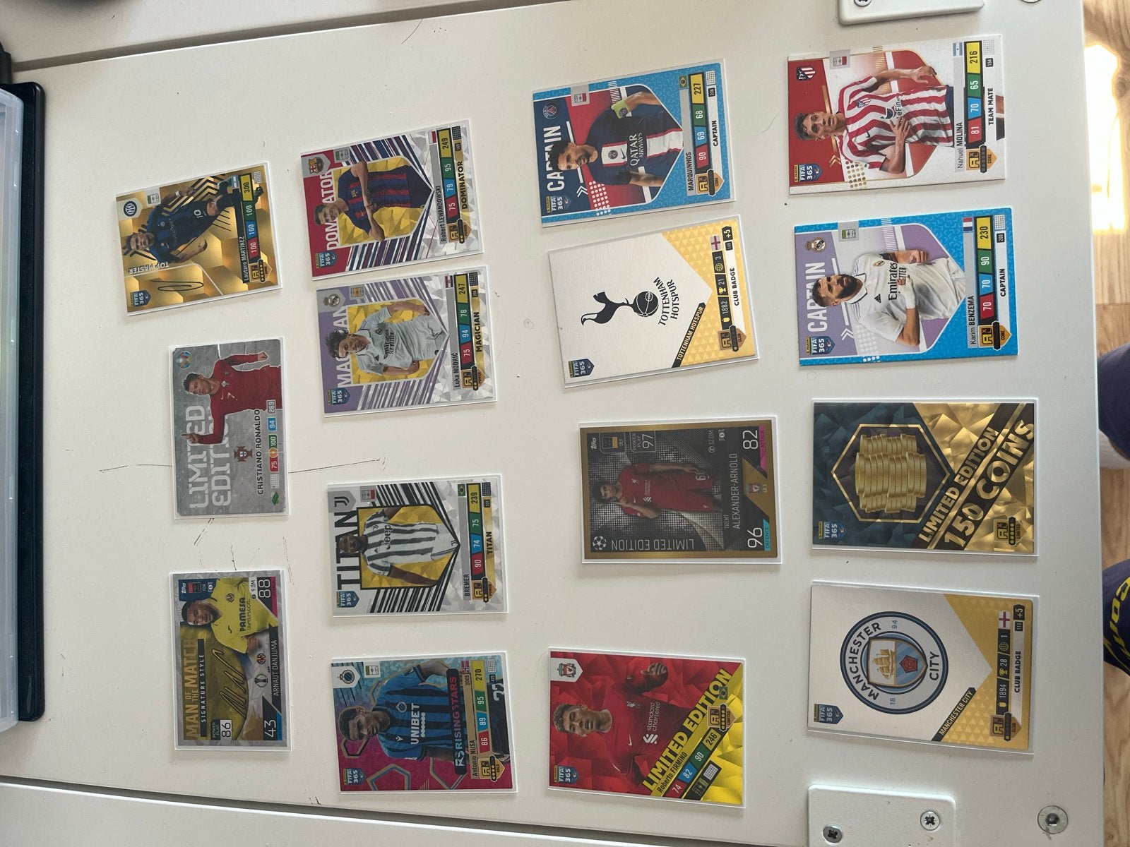 Voetbalplaatjes collectie - Diverse clubs en spelers, Ophalen of Verzenden, Gebruikt, Buitenlandse clubs, Spelerskaart