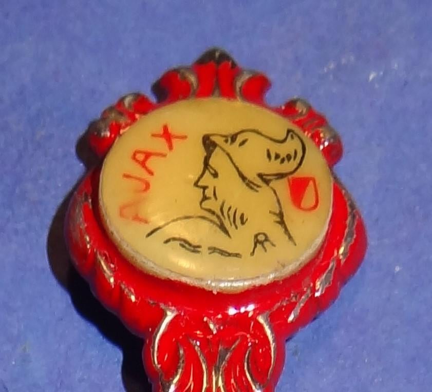 Ajax Voetbal uit Amsterdam Thee Lepel No 33334444, Verzenden, Gebruikt, Ajax, Overige typen