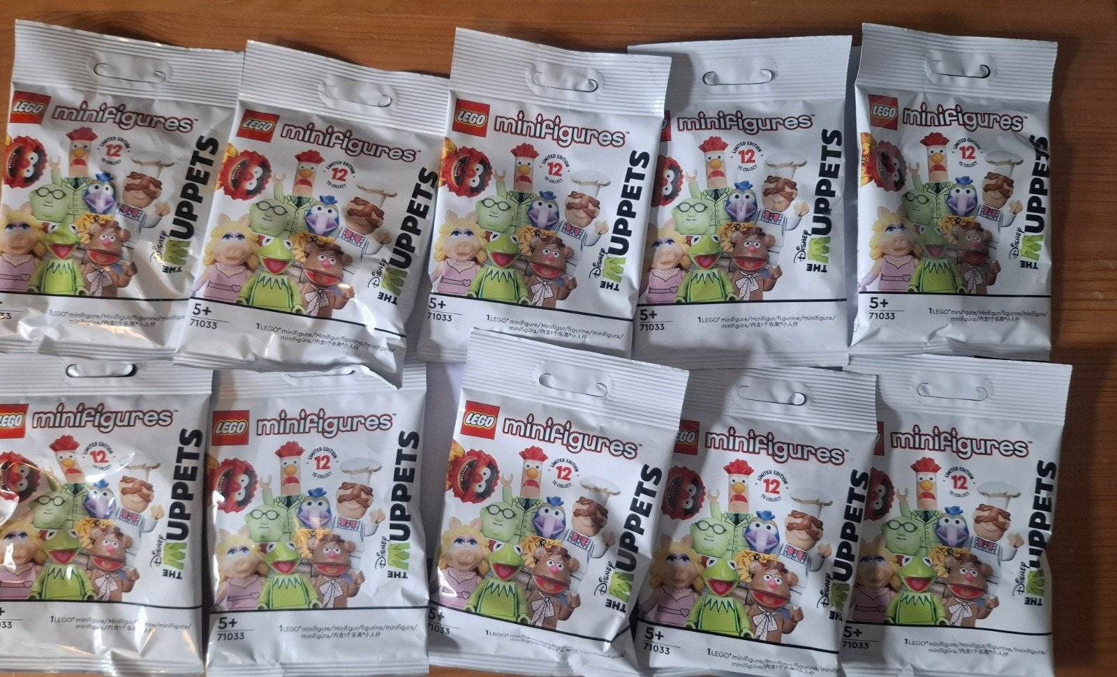 Lego Muppets minifiguren 71033 9 zakjes, Ophalen, Zo goed als nieuw