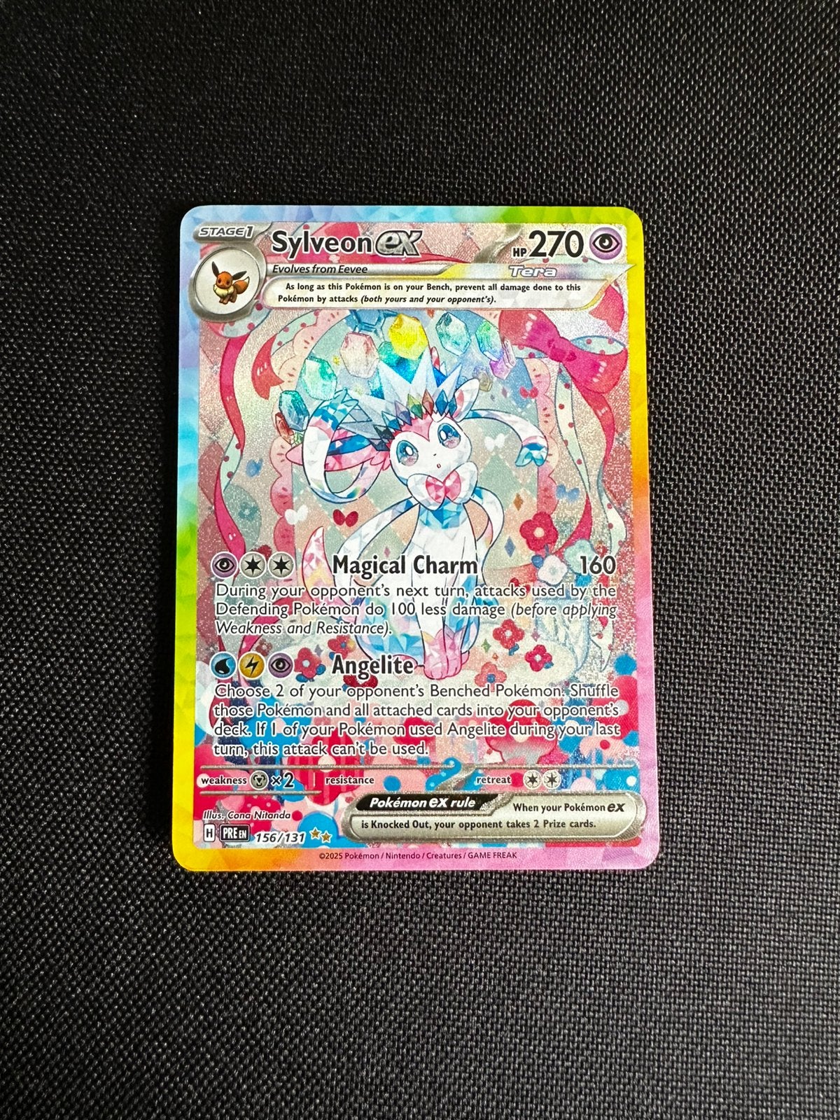 Sylveon Ex 156 - PRE, Ophalen of Verzenden, Zo goed als nieuw