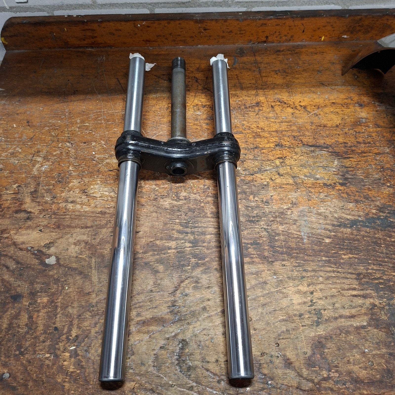 Originele Kreidler voorvork, Fietsen en Brommers, Ophalen, Gebruikt, Frame