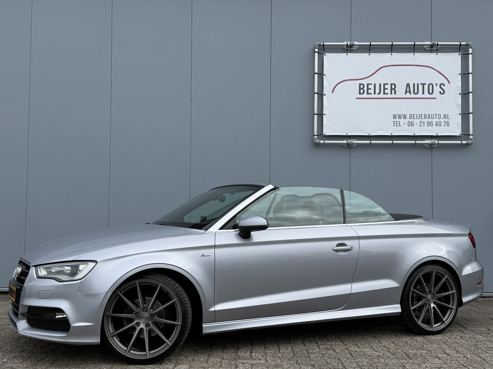 Audi A3 Cabriolet 1.4 TFSI Ambition Sport Edition van €21., Auto's, Audi, Gebruikt, 4 cilinders, Cabriolet, 116 pk
