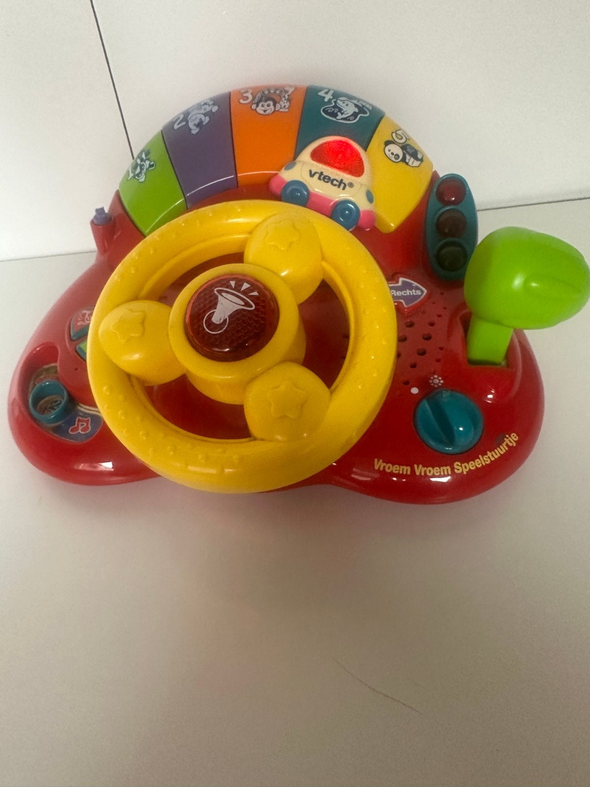 VTech Vroem Vroem Speelstuurtje - Interactief Speelgoed, Ophalen of Verzenden, Gebruikt, 6 maanden tot 2 jaar