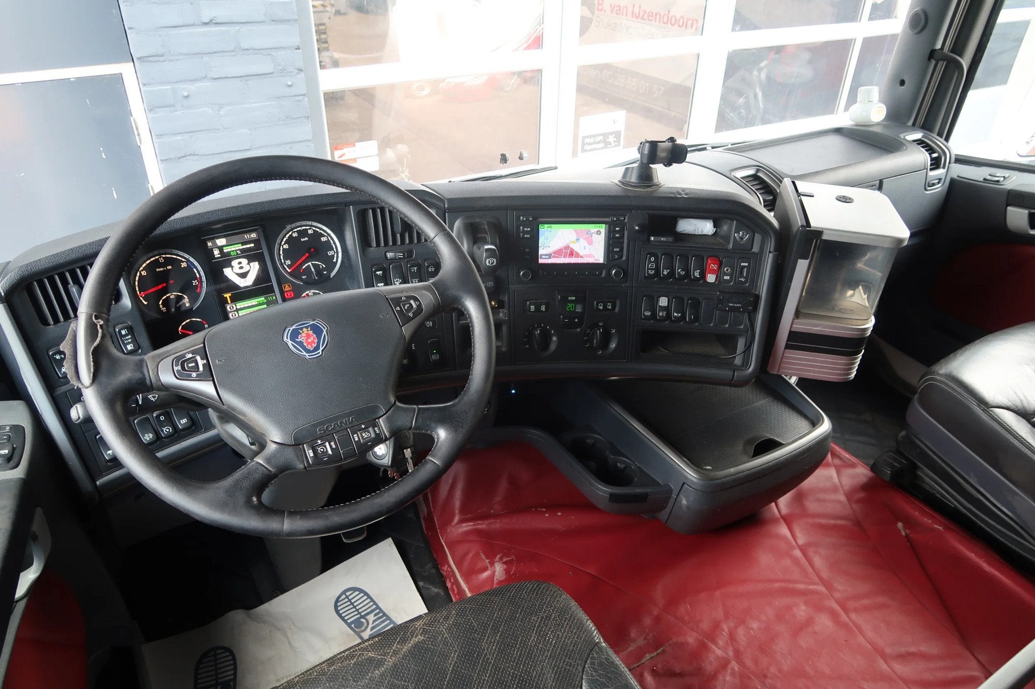 Scania R730 6X2/ FULL AIR/ RETARDER/ LIFT-ASCHE (bj 2015), Automaat, 537 pk, Euro 6, Scania