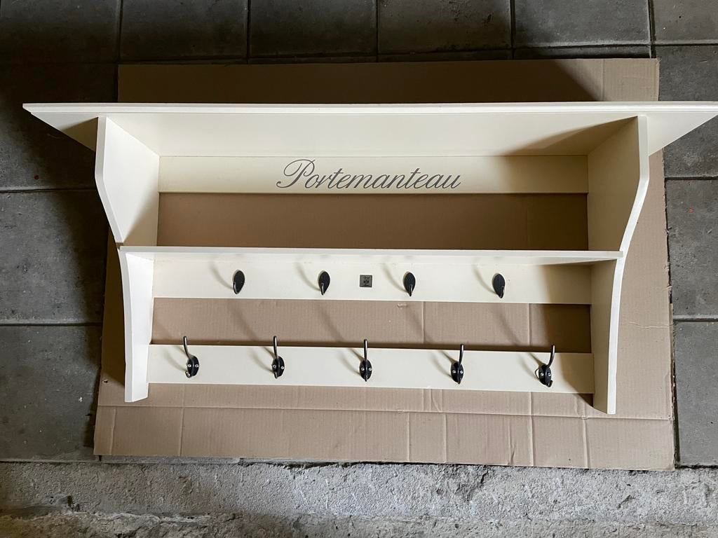 Riviera maison kapstok portemanteau, Zo goed als nieuw, Minder dan 100 cm, Hout, Ophalen