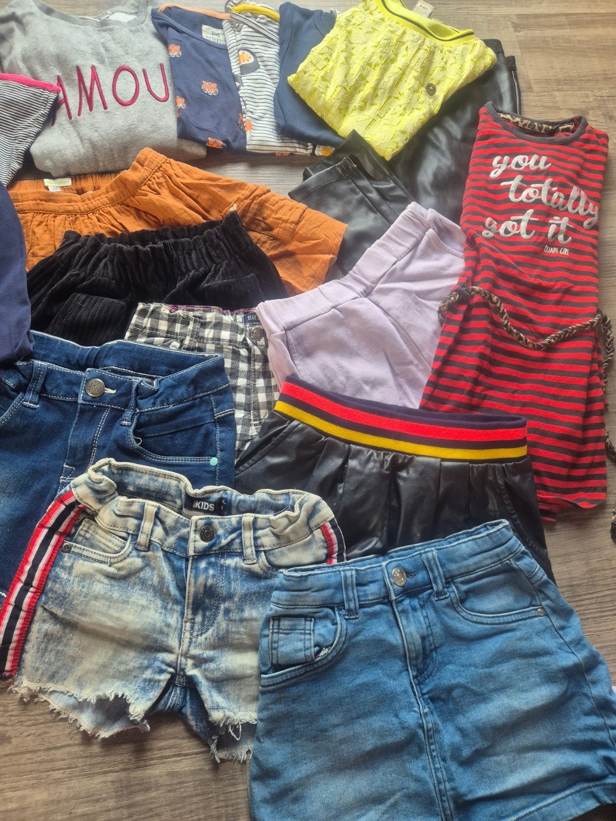 Kledingpakket voor meiden div merken maat 122/128, Kinderen en Baby's, Kinderkleding | Maat 122, Gebruikt, Meisje, Ophalen of Verzenden