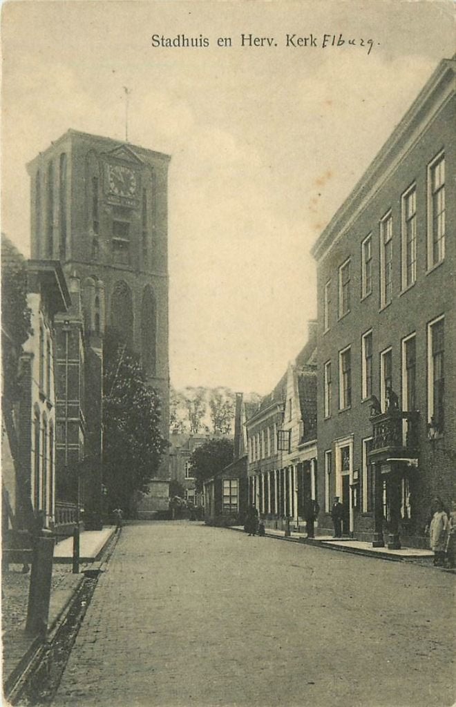378-371-015 Elburg Stadhuis, Verzenden, Voor 1920, Gelderland