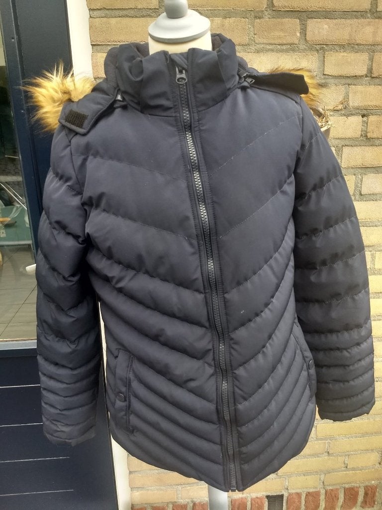 Dames winterjas, merk: Cars, maat M, donkerblauw., Maat 38/40 (M), Blauw, Ophalen of Verzenden, Zo goed als nieuw