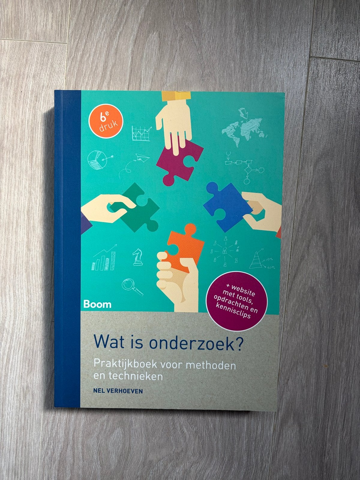Wat is onderzoek? 6e druk - Nel Verhoeven, Boeken, Ophalen of Verzenden, Gamma, Zo goed als nieuw, HBO