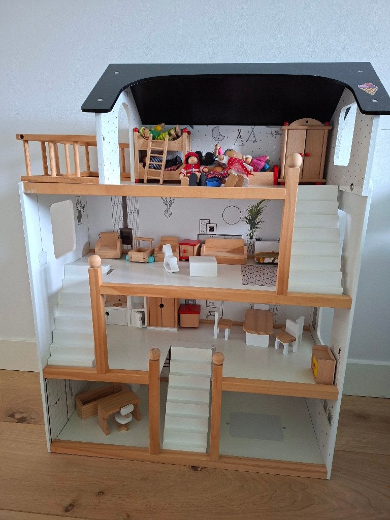 Poppenhuis, Ophalen, Zo goed als nieuw, Poppenhuis