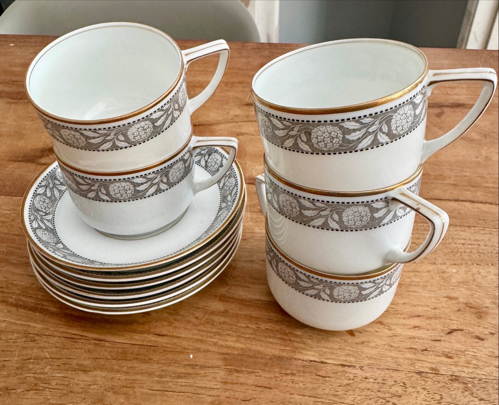 Rosenthal Empire Selb Bavaria porseleinen kop en schotel set, Ophalen