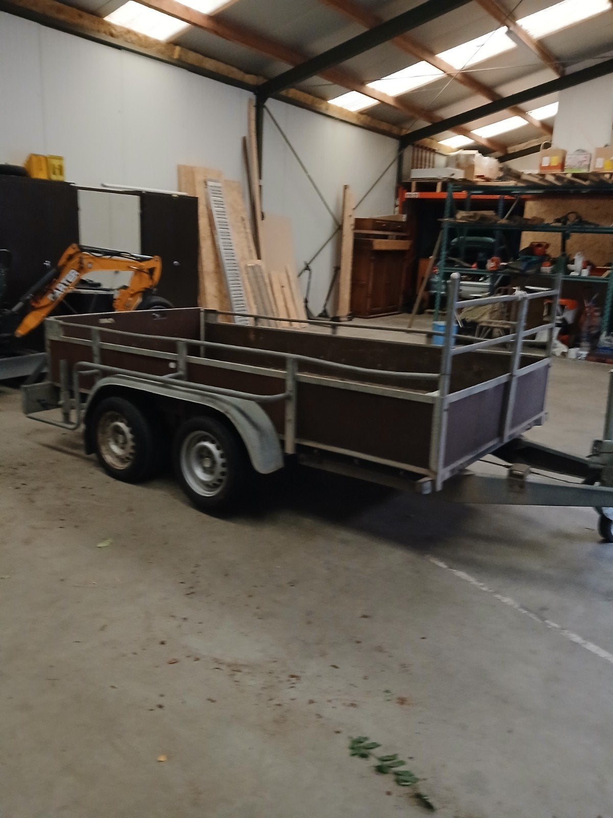 Hapert Aanhangwagen K2700 - Robuust en Betrouwbaar, Ophalen of Verzenden, Gebruikt